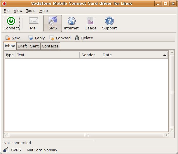 Vodaphone Mobile Connect Card Driver for Linux